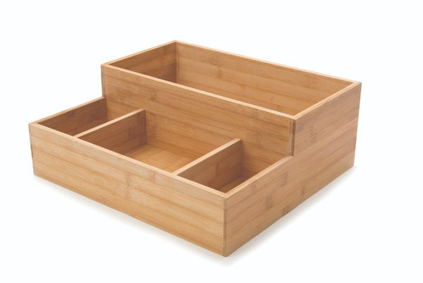 Large Bamboo Condiment Tray, 1 EA