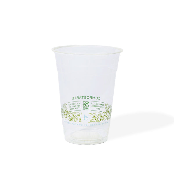 16oz Compostable Clear Cold Cup