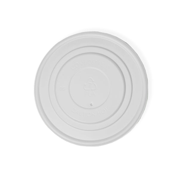 12oz-32oz Compostable Food Container Lid, CPLA