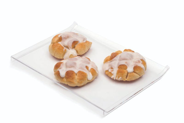 Clear Acrylic Bakery Tray (Set of 3 pcs.), 1 SET