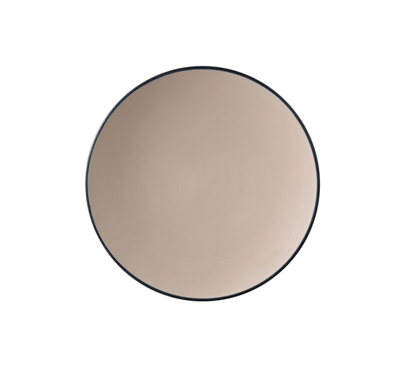 Yanco Birmingham Melamine 8 1/2" X 1" ROUND PLATE