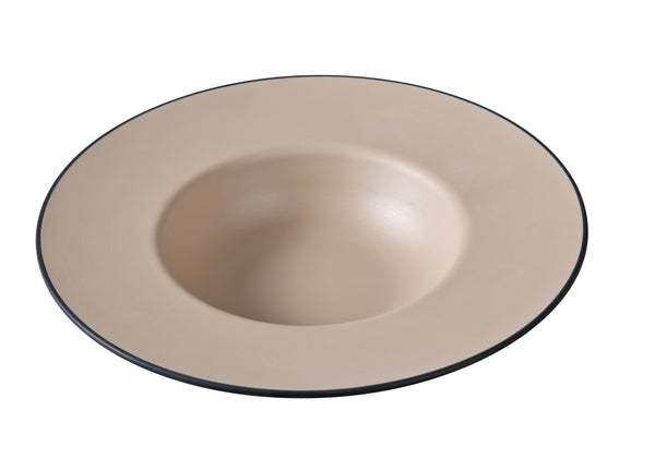 Yanco Birmingham Melamine 11 1/2" X 6" X 2 3/8" DESSERT PLATE 16 OZ