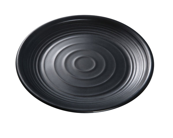 Yanco Black Pearl Melamine 7" ROUND PLATE