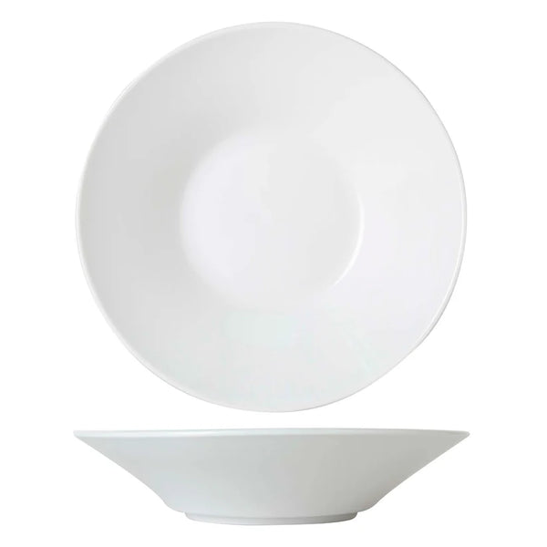 Tuxton Flared Bowl   Salad & Pasta Bowls Porcelain White