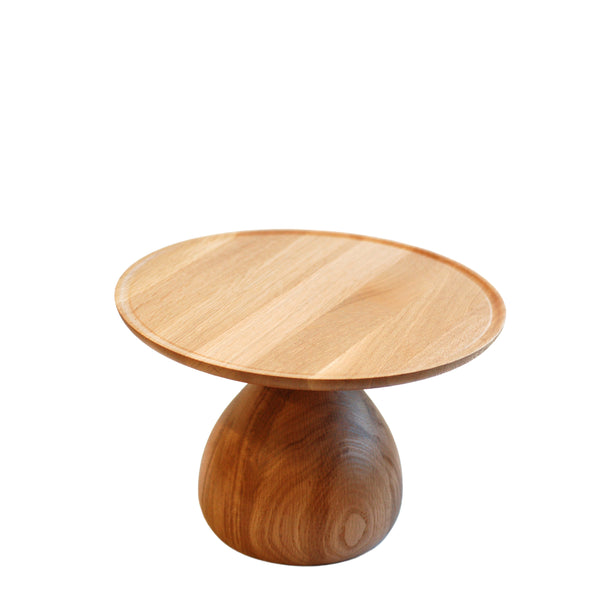 Large Oak Cake Stand