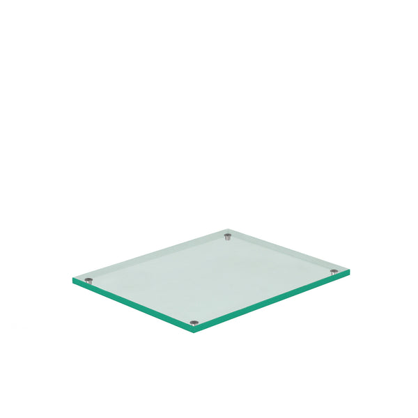 Flow Clear Glass 1.2 Plinth