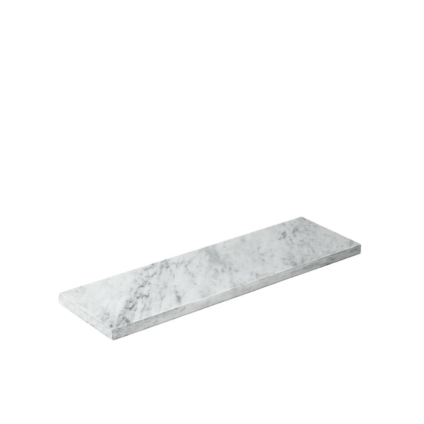 Flow White Marble 2.4 Plinth