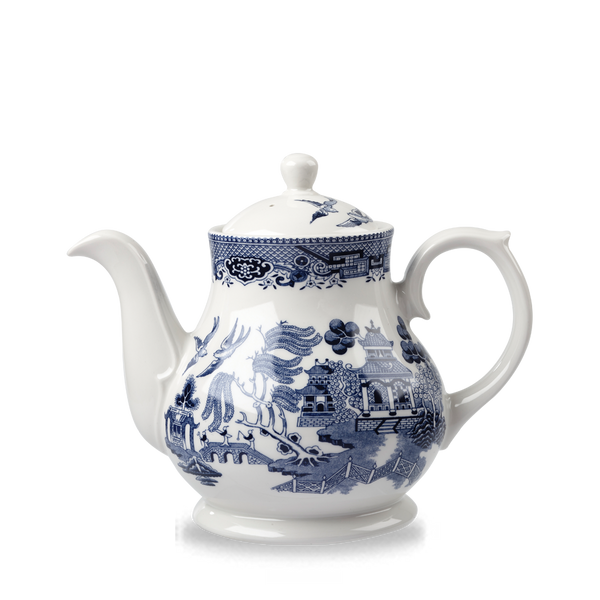 Blue Willow Sandringham Tea/Coffee Pot 30Oz Box 4