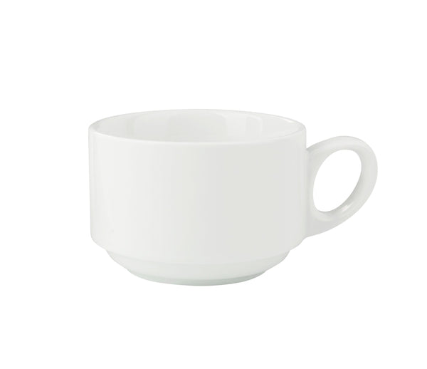 Yanco Cambria Chinaware 3 3/8" X 2 3/8" CUP STACKABLE 7 OZ