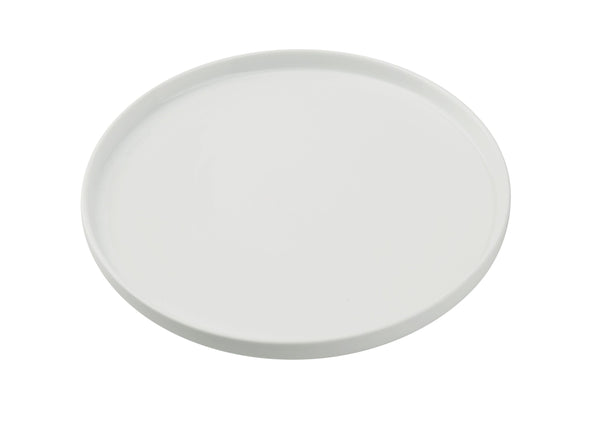 Yanco Cambria Chinaware 7 1/4" X 7/8" ROUND PLATE WITH UPRIGHT RIM