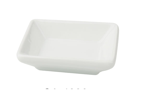 Yanco Cambria Chinaware 3" X 2 1/4" X 3/4" SAUCE DISH 1 OZ