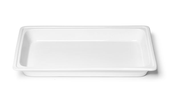 Multi-Chef™ White Ceramic Food Pan, 1 EA