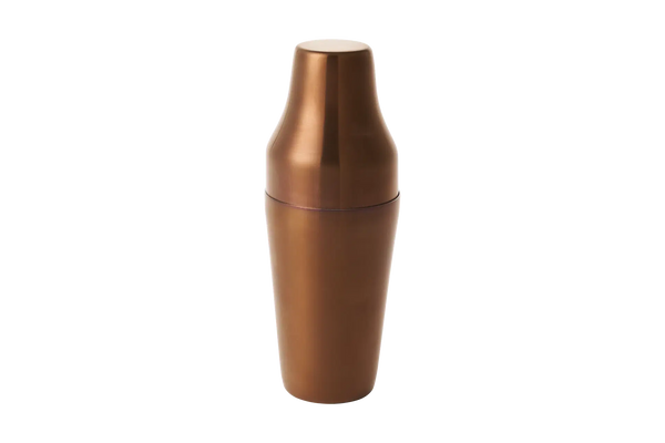 Satin Cocktail Shaker With Lid Rose Gold