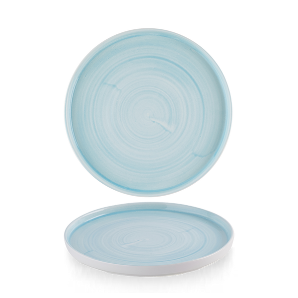 STONECAST CANVAS BREEZE  WALLED PLATE 8.25" BOX 6