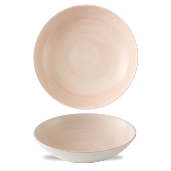 STONECAST CANVAS CORAL EVOLVE COUPE BOWL 9.75" BOX 12