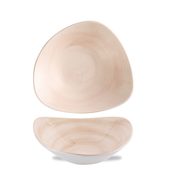 STONECAST CANVAS CORAL LOTUS BOWL 9" BOX 12