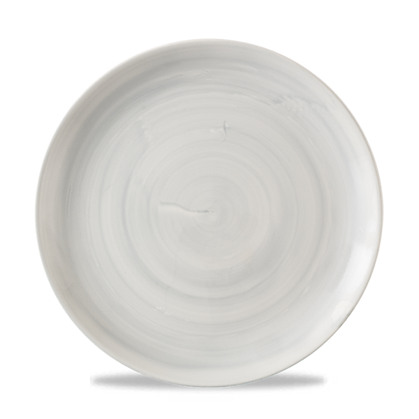STONECAST CANVAS GREY EVOLVE COUPE PLATE 10.25" BOX 12