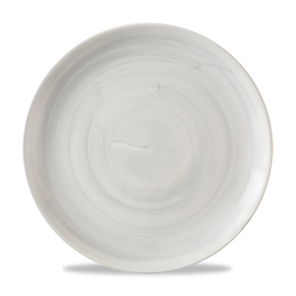 STONECAST CANVAS GREY EVOLVE COUPE PLATE 11.25" BOX 12