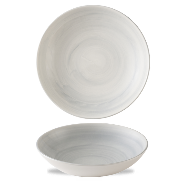 STONECAST CANVAS GREY EVOLVE COUPE BOWL 9.75" BOX 12
