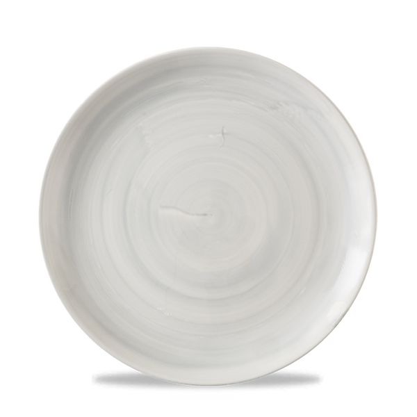STONECAST CANVAS GREY EVOLVE COUPE PLATE 8.67" BOX 12