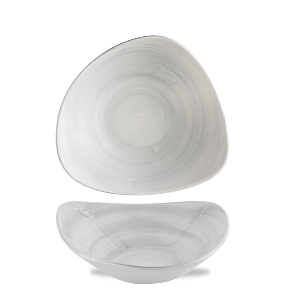 STONECAST CANVAS GREY LOTUS BOWL 9" BOX 12