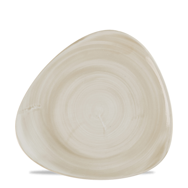STONECAST CANVAS NATURAL LOTUS PLATE 9" BOX 12