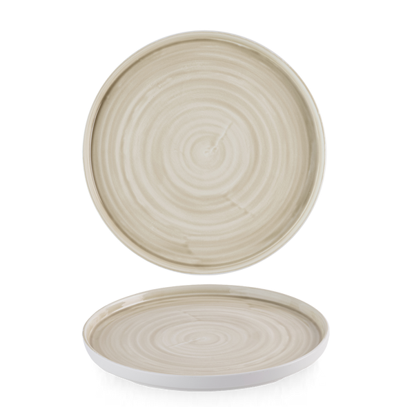STONECAST CANVAS NATURAL  WALLED PLATE 10 2/8" BOX 6