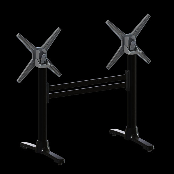 AUTO-ADJUST ST22 Black (Flip Top) Table Base