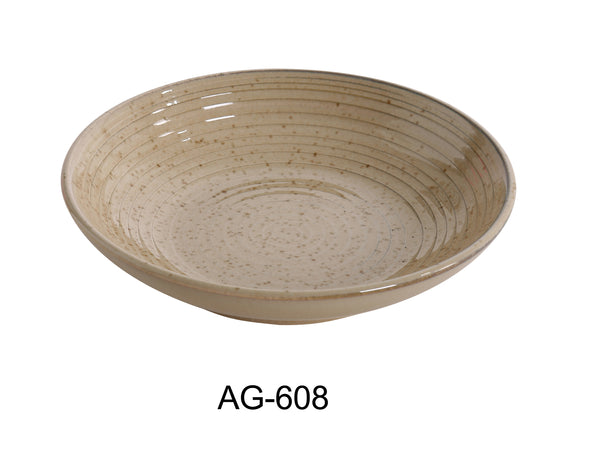 Yanco Agate Chinaware 8" X 1 1/2" SOUP BOWL 20 OZ