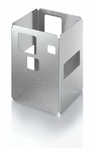 Large Square Stainless Steel Riser, 1 EA