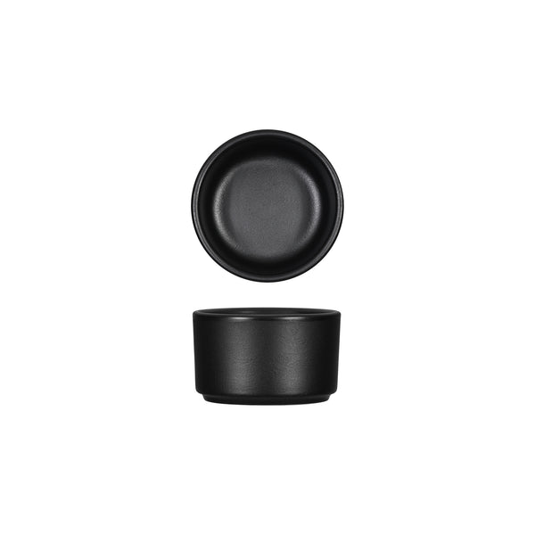 Tuxton Ramekin 6-1/2 oz Forge Matte Black