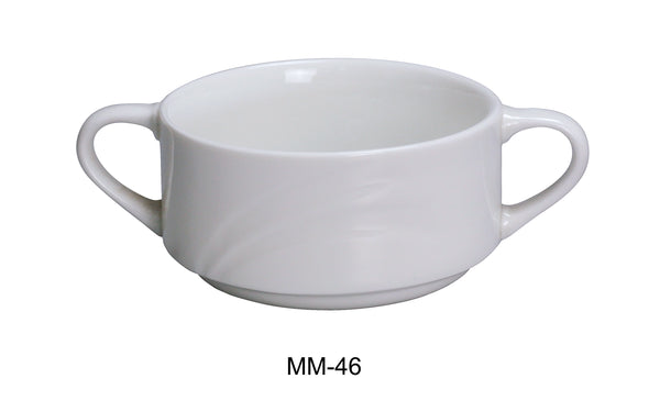 Yanco Miami Chinaware 3 7/8" BOUILLON WITH HANDLE 6 OZ