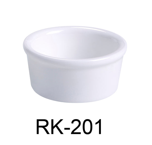 Yanco Accessories Chinaware 2 1/4" X 1" RAMEKIN 1 OZ