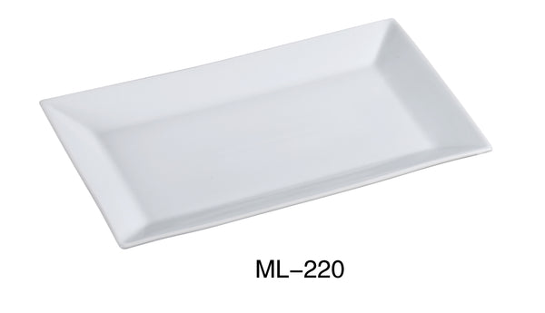 Yanco Main Land Chinaware 20 x 11 1/2" RECTANGULAR PLATE