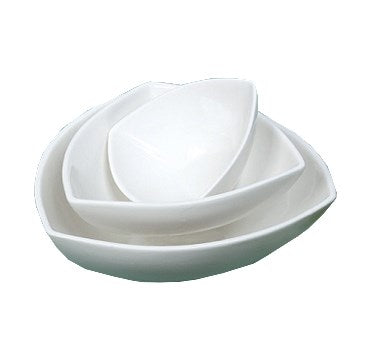 Yanco Main Land Chinaware 9" TRIANGLE BOWL 48 OZ