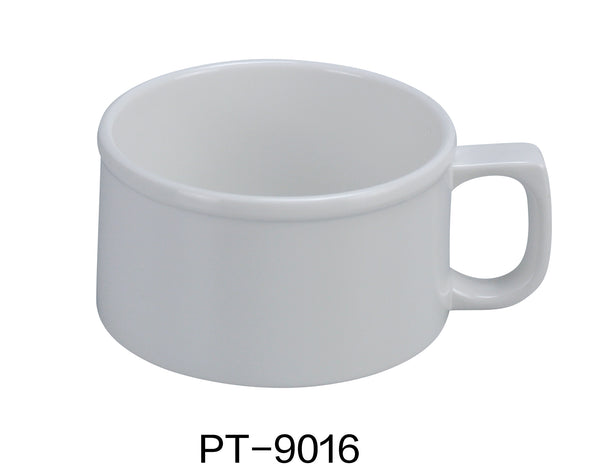 Yanco Pine Tree Melamine 4" x 4 5/8" SOUP MUG - 8 OZ