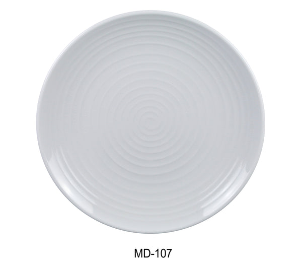 Yanco Milando Melamine 7" ROUND PLATE