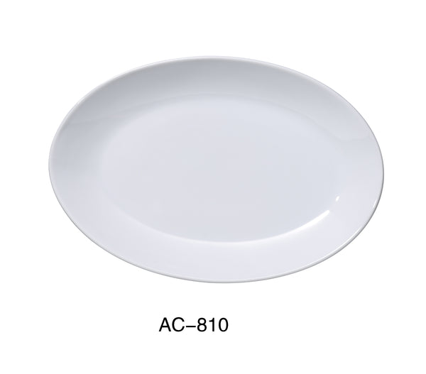 Yanco Abco Chinaware 10" X 7" DEEP COUPE PLATTER