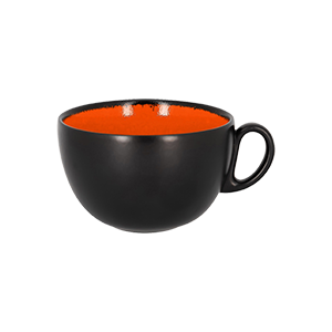 BREAKFAST CUP, 4.7"D, 15.2 OZ, ORANGE