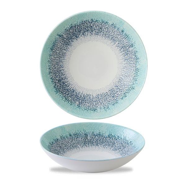 Studio Prints Fusion Blue Coupe Bowl 18.2cm 7 1/4" 42.6cl 15oz