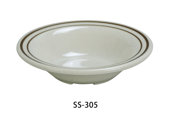 Yanco Sesame Melamine 5 1/8" FRUIT BOWL- 3.5 OZ