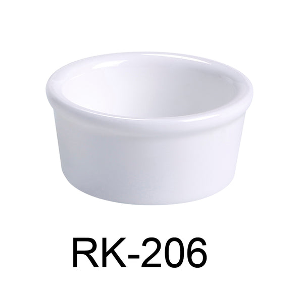 Yanco Accessories Chinaware 3 7/8" X 2" RAMEKIN 6 OZ