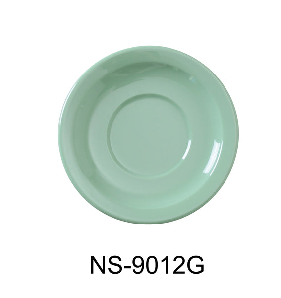 Yanco Nessico Melamine 5 1/2" SAUCER GREEN