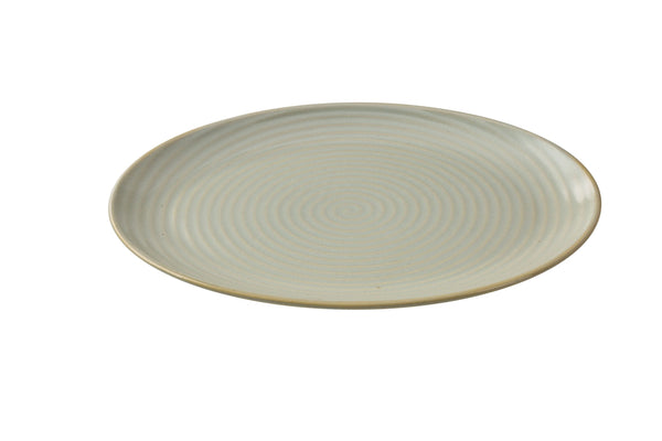 Yanco Golden Coast Chinaware 10" X 6 1/4" X 7/8" OVAL PLATE