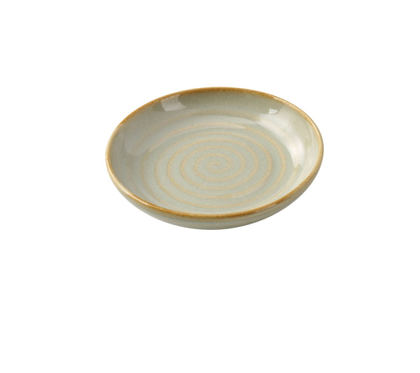 Yanco Golden Coast Chinaware 3 1/2" X 3/4" SAUCE DISH 1.5 OZ