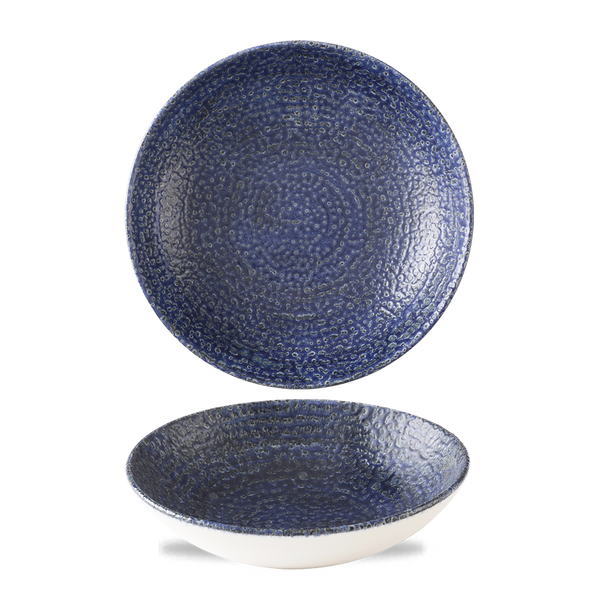 HOMESPUN CHROMA TWILIGHT  COUPE BOWL 7.25" BOX 12