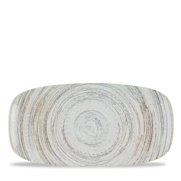 ELEMENTS DUNE  CHEFS OBLONG PLATE 11 3/4X6" BOX 12