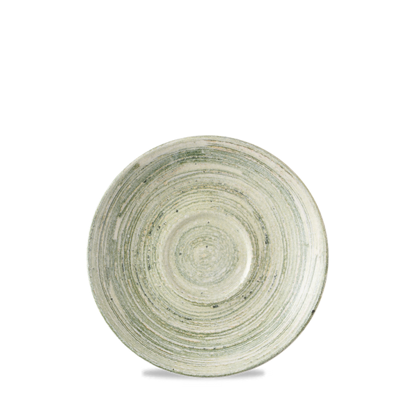 ELEMENTS FERN  CAPPUCCINO SAUCER 6.25" BOX 12