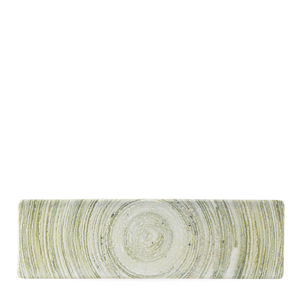 ELEMENTS FERN OBLONG PLATE 30X9CM BOX 6