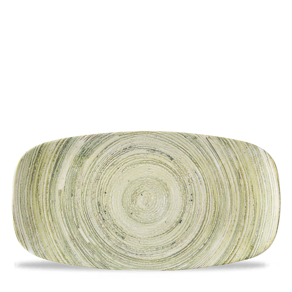 ELEMENTS FERN  CHEFS OBLONG PLATE 11 3/4X6" BOX 12